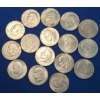 Image 1 : Assorted Years & Bicentennial Eisenhower Dollars - Face Value: $16