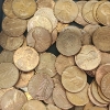 Image 2 : Approx. $2.00 Face Value of Unsearched Assorted Years Lincoln Memorial Cents 