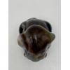 Image 5 : Adorable Degenhart Vintage Glass Dog Figurine- Dapper Gray Slag
