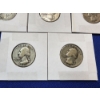 Image 4 : 5 Washington Silver Quarters Years: 1934, 1944, 2962, 1941, 1941 FV: $1.25