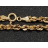 Image 2 : 14K Gold Chain Necklace 20" Total Weight: 5.1g