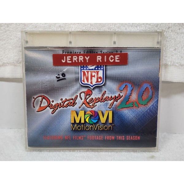 Jerry Riced NFL Digital Replays 2.0 Movi MotionVision Unique Moving Card in Original Packaging