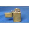 Vintage Solid Brass Zippo Lighter 