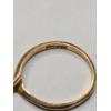 Image 6 : 14K Yellow Gold Bypass Engagement Ring - Size 6.5 - Weight: 1.3g