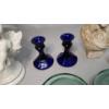 Image 5 : Assorted Decorative Pieces Including Candle Holders, Figurines & More