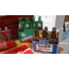 Image 6 : Soda Advertising Lot - 5 Multi 6 Packs - 8 Packs With Bottles - & Coke Wave Decal For Vending Machin