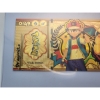 Image 2 : RARE 1996 Pokémon 999999 Gold Foil Note - Dragonite - Mint Condition in Protective Holder