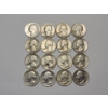 Image 1 : $4.00 Face Value of Assorted Years U.S. 90% Silver Quarters 