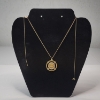 Image 1 : Two Gold-Filled Necklace, The Chesapeake & Potomac Telephone Co. Pendant