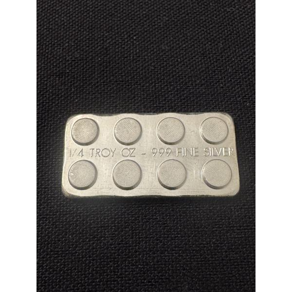 Rare 1/4 Troy Ounce Lego .999 Fine Silver Coin - Hard To Find Piece