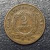Image 2 : RARE 1865 2c Piece - Copper 2c - See Pics