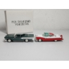 Image 3 : Set of 2: 1:43 Scale 1955 Ford Crown Victoria and 1958 Edsel Citation 