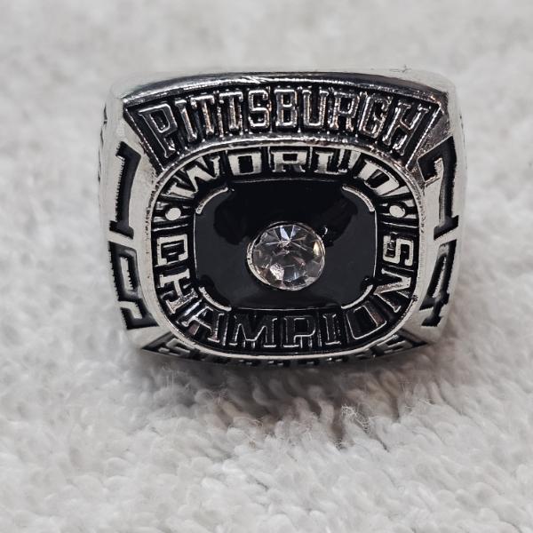 1974 Pittsburgh Steelers NFL Super Bowl IX Championship Franco Harris #32 Ring - Size 11