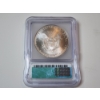 Image 3 : ICG Graded MS65 1995 American Silver Eagle - 1 oz .999 Fine Silver 
