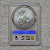 Image 2 : 2024 (P) American 99.9% Fine Silver Eagle with Star Privy graded as MS70 by PCGS