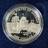 Image 6 : 2007-P United States Jamestown 400th Anniversary Commemorative 90% Silver PROOF Dollar in OG Box