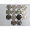 Image 1 : Lot of 14 Assorted Years Eisenhower Dollars