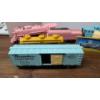 Image 4 : (7) Lionel Model Train Cars From The 1950's Girls Train Set & (1) Scout Oil Company Train Car