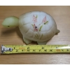 Image 4 : Gorgeous Vintage Hand Painted Fenton Satin Glass Turtle
