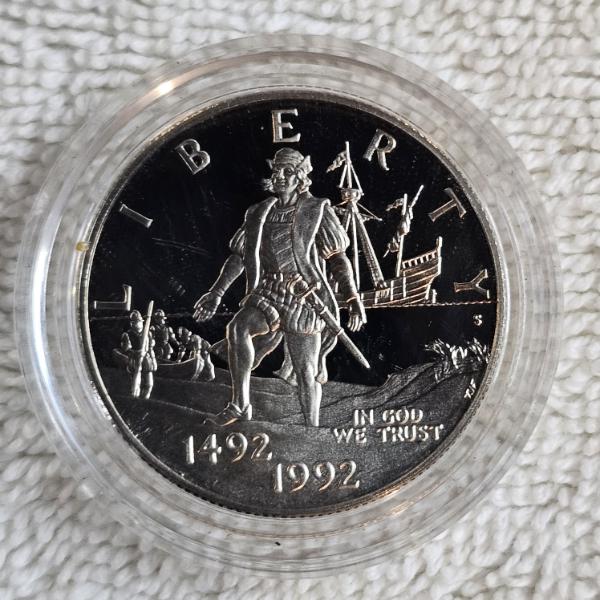 1992-S Christopher Columbus Quincentenary Commemorative Half Dollar FV: $.50