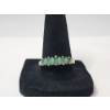 Image 1 : Gorgeous 14K Yellow Gold Emerald and Ring - Size 9.5 - TW: 3.1g