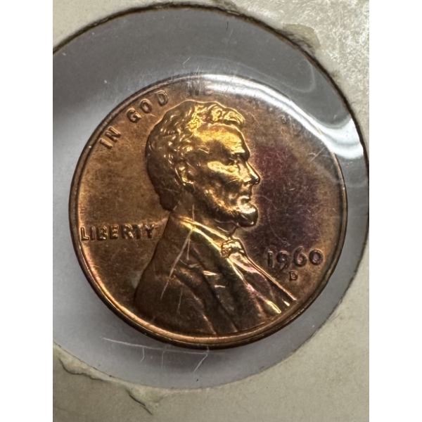 1960-D United States Lincoln Memorial Cent- Incredible Condition