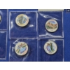 Image 11 : Lot of Assorted Quarters - Including Colorized & "Unique Coins of the 20th Century" FV: $12.66