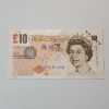 Image 2 : Falun Gong Practice Coupon Specimen Overprint on UK Novelty Banknote 
