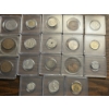 Image 1 : Foreign Coins - Mexico Centavos - Francs - Etat Francais - New Pence - Denmark - Brasil