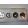 Image 3 : United States 1960 Mint Set: 90% Silver Half Dollar, Quarter, Dime