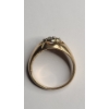 Image 4 : Vintage Men's 14K Yellow Gold Daisy Diamond Cluster Ring - Size 7.5 - Weight: 5.1g