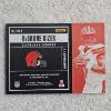 Image 2 : 2017 Panini Contenders DeShone Kizer Cleveland Browns Rookie Ticket Swatches No. SW-4 Trading Card