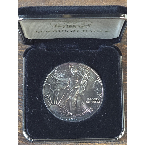 1991 American Silver Dollar