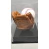 Image 4 : Authentic PSA Certified Dave Portnoy Autographed Baseball Sitting In Mini Glove With Display