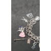 Image 4 : Charm Bracelet With Many Sterling Silver Charms