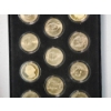 Image 3 : Set of 20 Presidential Dollar Gold-Tone Coins 
