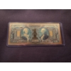 Image 2 : Exceptional $1.00 Educational Note - Gold Back .99999999 - 24K Bill In Protective Holder - Mint Cond