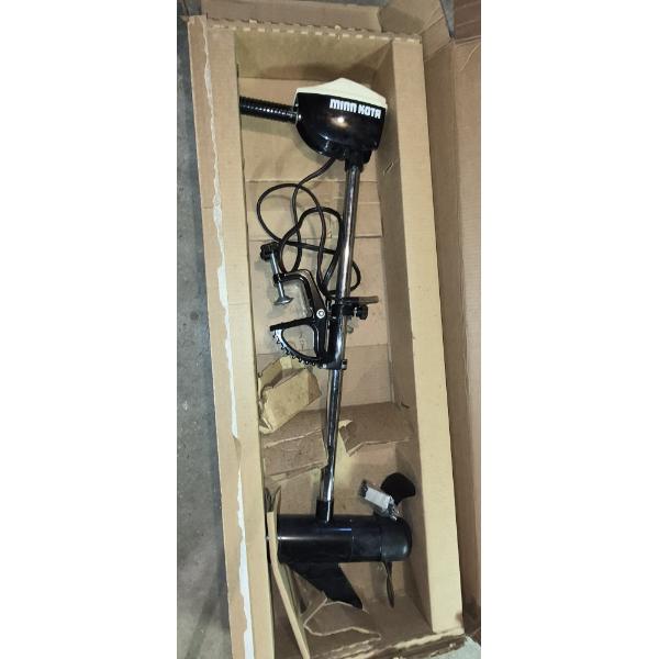 PICKUP IN CANTON - Appears Unused In Original Box - MINNKOTA  12v Trolling Motor - See Pics