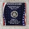 Image 2 : 2023 Samoa Independence Day Limited Edition 1g .9999 Pure Silver Antique Finish $1 Coin
