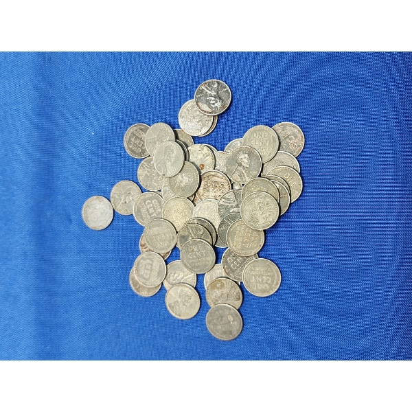 x52 Lincoln Steel Cents