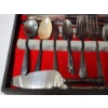 Image 3 : Silverplated Silverware Set - Mostly W.M Rogers - In Storage Box - Total Weight 3.8LBS