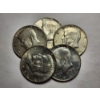 Image 1 : Five 40% Silver Kennedy Half Dollars - $2.50 Face Value