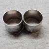 Image 1 : Antique Ornate Silver-Plated Napkin Rings - 149.6g