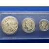 Image 3 : Assorted 90 Percent Silver United States Coin Set In Protective Holder - Mint Condition 