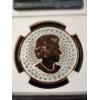 Image 8 : NGC Reverse Proof 70 Canada 2022 Silver 1 Oz Maple Leaf Super Incuse Rose Gilt