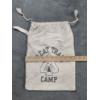 Image 2 : Great Condition Vintage Great Trail Drawstring Closure Cotton Bag, Patches, & Collapsible Drinking C