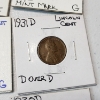 Image 6 : Lot of 34 Assorted Years Lincoln Wheat Cents, Including Errors: D/D, RPM - Face Value $0.34