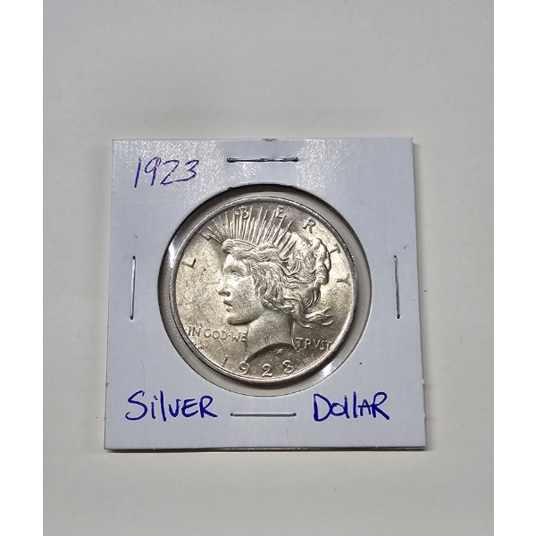 1923 Peace Silver Dollar