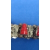 Image 11 : Sterling Silver Bracelets & Ring - Size: 6- Total Weight: 94.4g