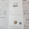 Image 7 : Stunning 2.1 Carat Lab Grown Emerald Cut Diamond with ICI Certification Paperwork